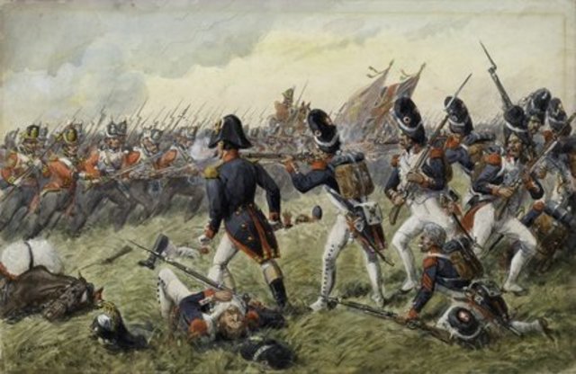 Napoleon is defeated at Waterloo
