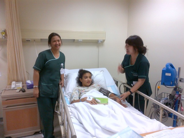 Taken to Hospital @ 10yrs