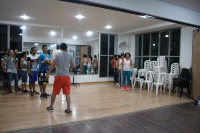 Ensayo de coreografía