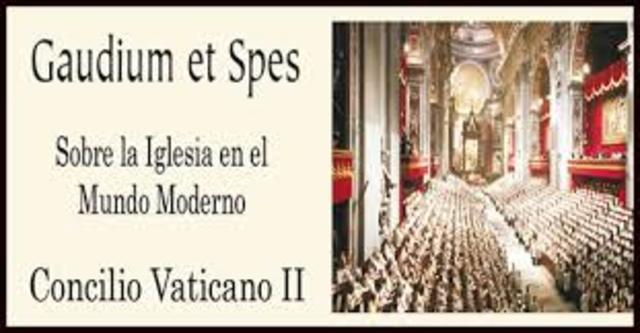 "Gaudium et spes": Concilio Vaticano II