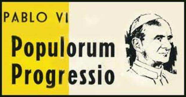 "Populorum progressio": Papa Pablo VI