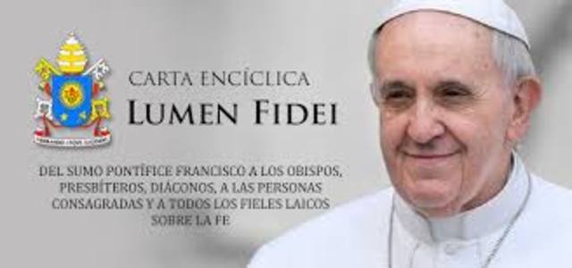 "Lumen fidei": Papa Francisco