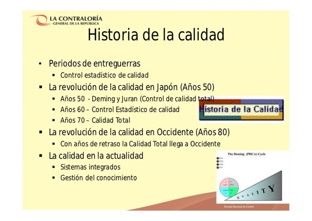 Principales teorías sobre la calidad total