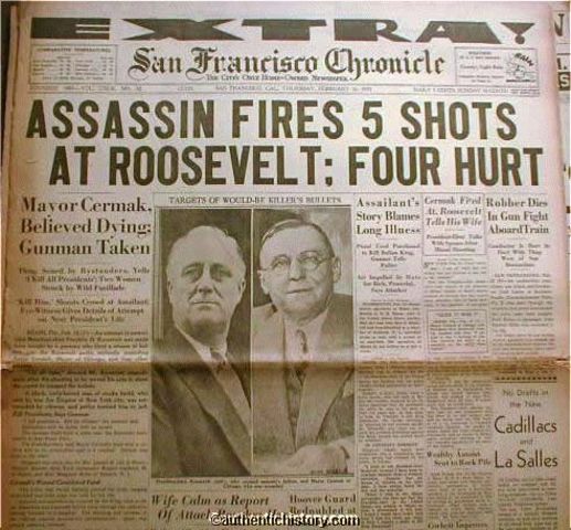 FDR assassination attempt