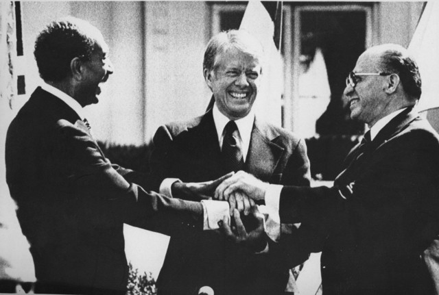 Egypt and Israel Sign a Peace Agreement