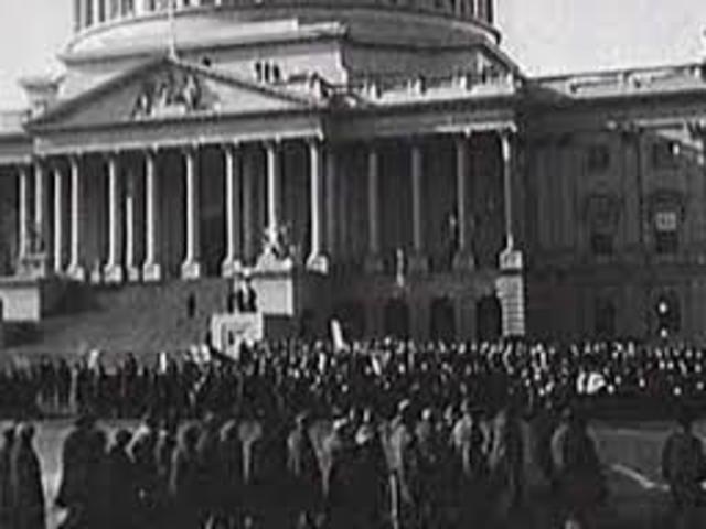 Franklin Roosevelt elected