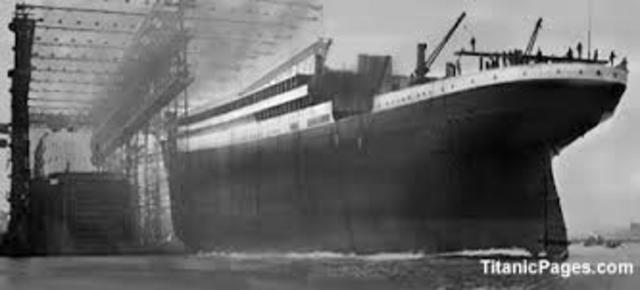 Titanic was launched into River Lagan in Belfest