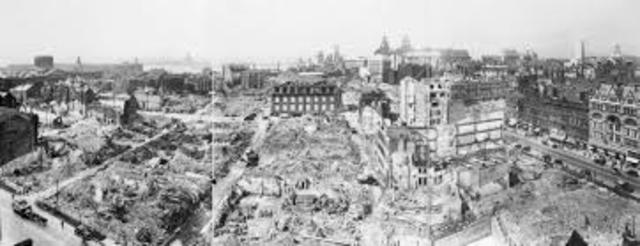 Massive German air raid on London