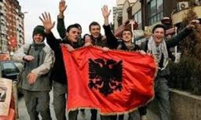Enfrentamientos ALbano Kosovares