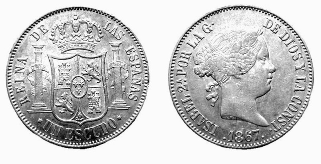 LES MONEDES ( ESCUT DE PLATA)