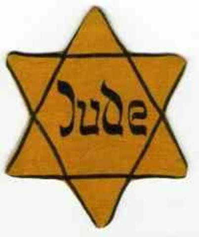 Einführung des Judensterns