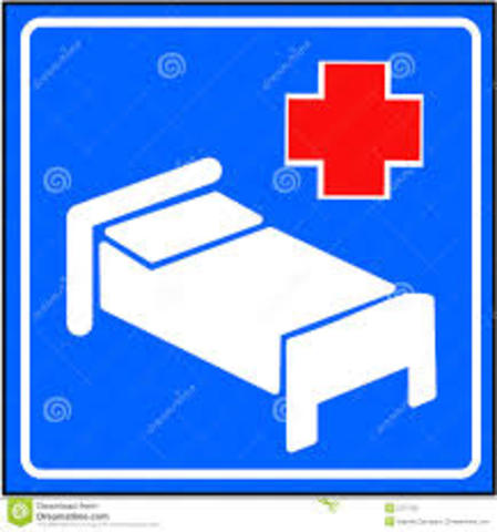 Olmsted hospitalized