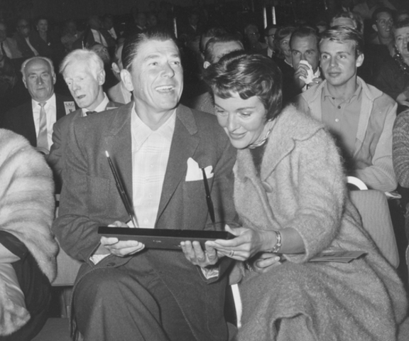 Ronald Reagan Becomes Vice-President of the Screen Actors Guild