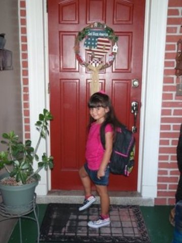 First day of kinderaurden (not me)