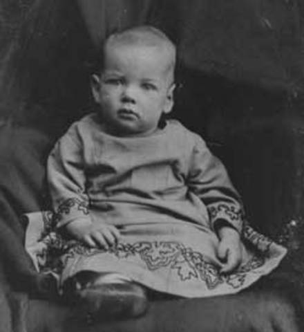 Herbert Hoover is born in West Branch Iowa