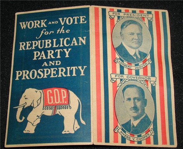 Herbert is nominated as a republican candidate (Led to him fame)