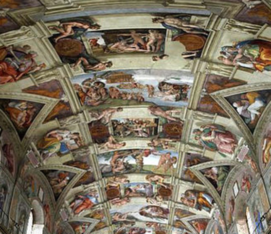 Michelangelo Completes the Sistine Chapel