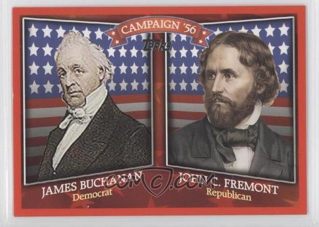 Buchanan beats Fremont and Fillmore for presidency