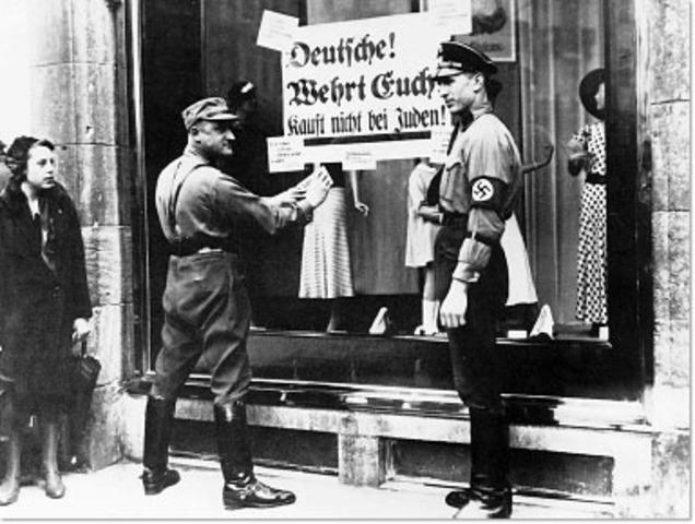Boykott jüdischer Geschäfte