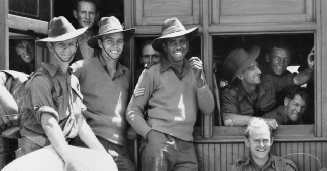 Indigenous Men enlist for World War II