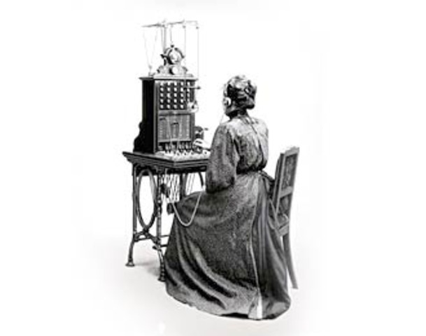 Então já havia Telefonista