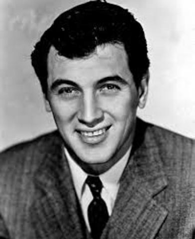 Rock Hudson dies