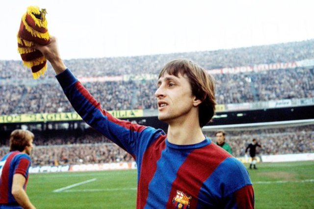 Fichaje de Johan Cruyff
