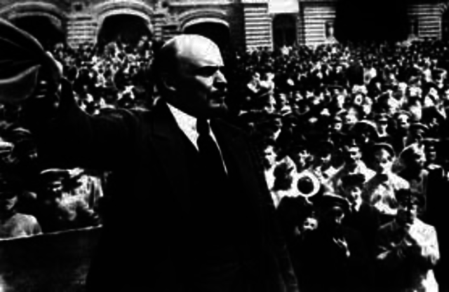 Vladmir Lenin tries to take over