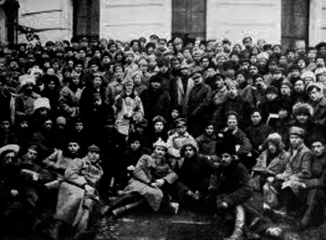 Lenin succeeds in taking over