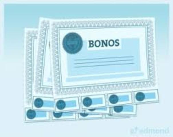 Cierre a la emisión de bonos