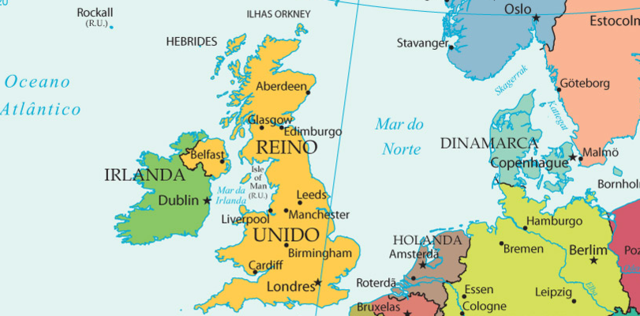 Reino Unido, Irlanda e Dinamarca integraram a CEE