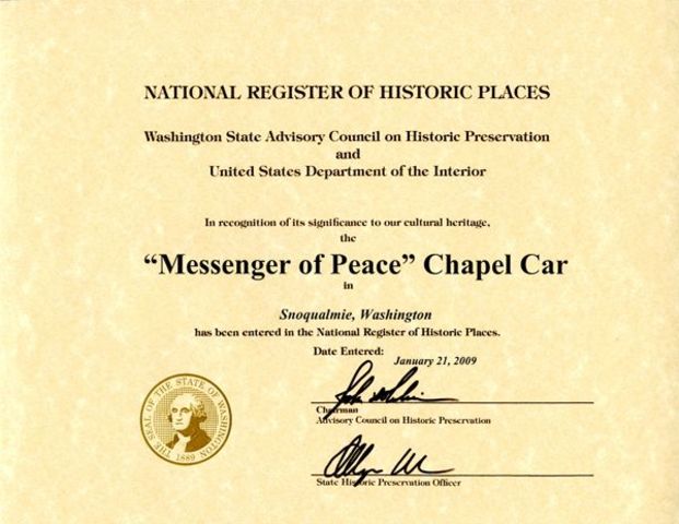 National Messenger of Peace