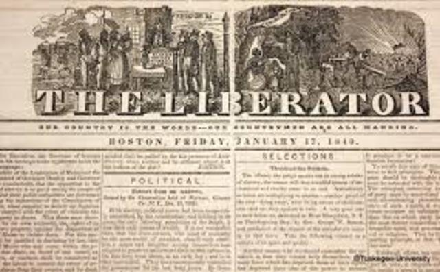First issue of "The Liberator"