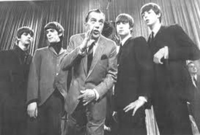 The Beatles appear on Ed Sullivan for the first time