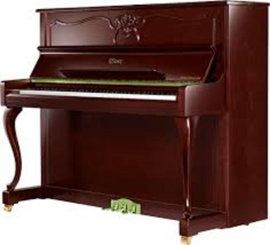 upright piano