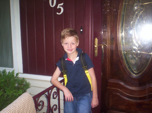 1st day of 1st grade