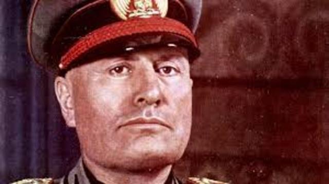 Mussolini arrested and the Italian Fascist government falls