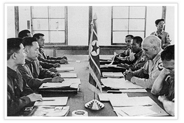 Peace talks at Panmunjom