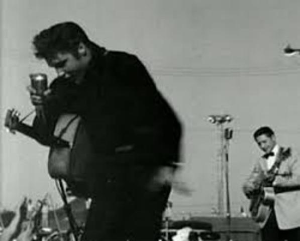 Elvis never performed outside of North America.