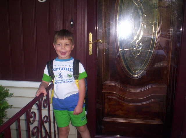 My bro goes to pre-K.