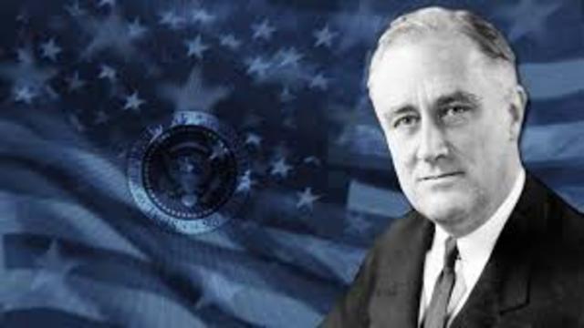President FDR elected for president
