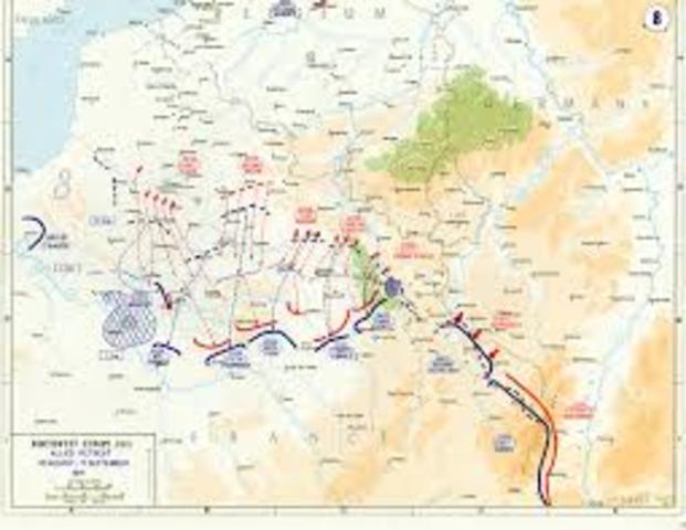 Les offensives Allemands