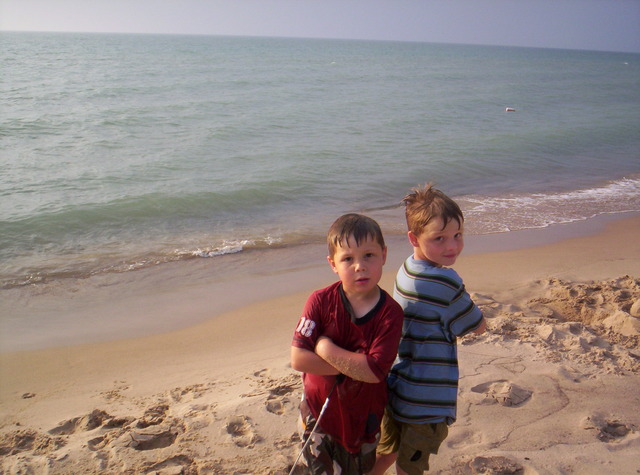 I move to my grandparents' house.