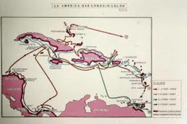 Colón presenta su proyecto a las cortes de Castilla y Portugal