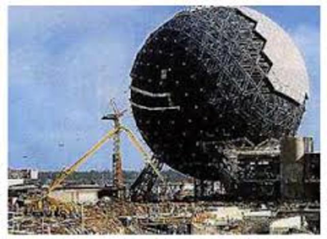 Construction on Walt Disney World