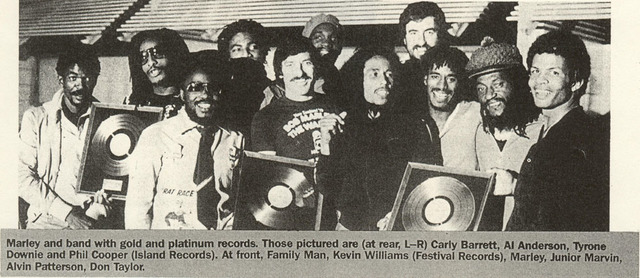 Bob Marley peak in his music.