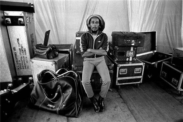 Bob Marley peak in his music.