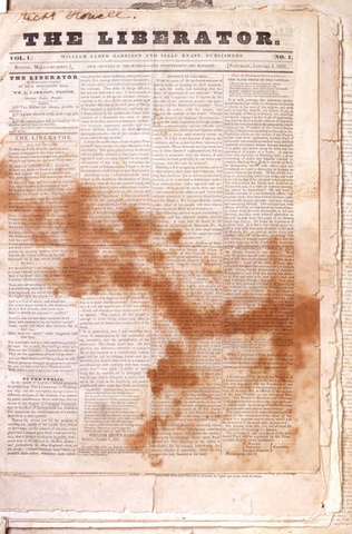 First Issue Of The Liberator