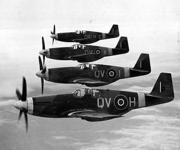 The British Royal Air Force attacks the German Navy.