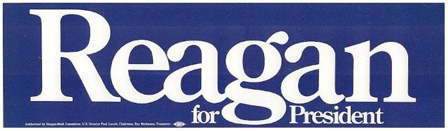 Reagan Announces His Presidential Candacy